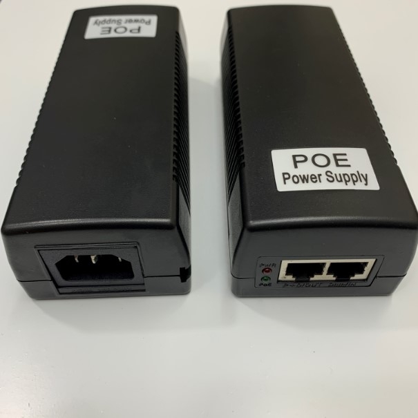 Bộ Chuyển Nguồn POE 48V - 55V 0.62A 30W Gigabit PoE Injector 10/100/1000Mbps POE+ IEEE 802.3AF/AT Up to 100 Meters For Wifi Cisco Wireless Access Point