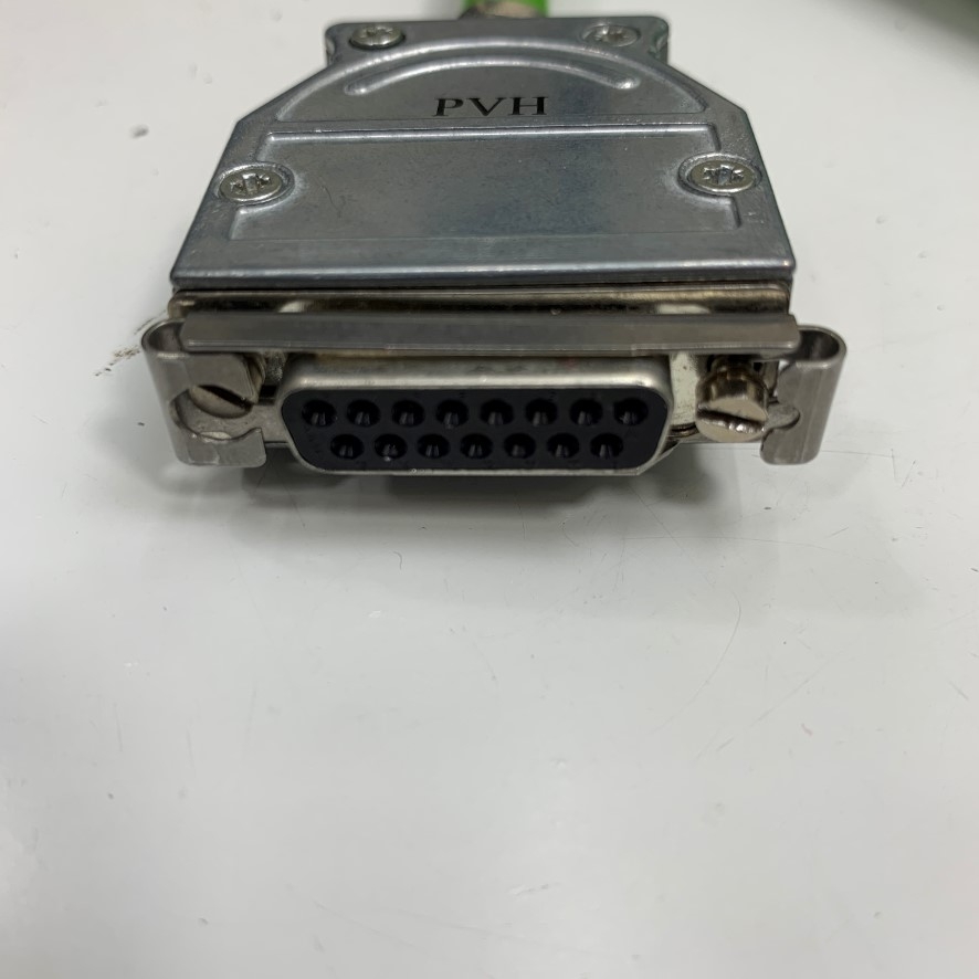 Đầu Jack D-Sub DB15 2 Rows Female Cooper PVH Connector 10 Terminal Block Wire Metal Fe Connector Gold Plated Shell Kit 2 Rows 10 Pin Serial Port