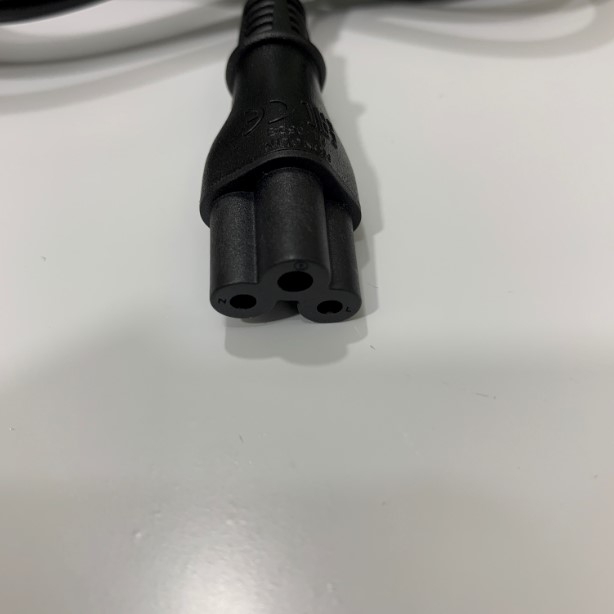 Dây Nguồn HONGLIN HL-014S HL-052S Chuẩn Cắm Điện 2 Chân Tròn AC Power Cord Schuko CEE7 Euro Plug to C5 2.5A 250V 3x0.75mm² Length 0.9M
