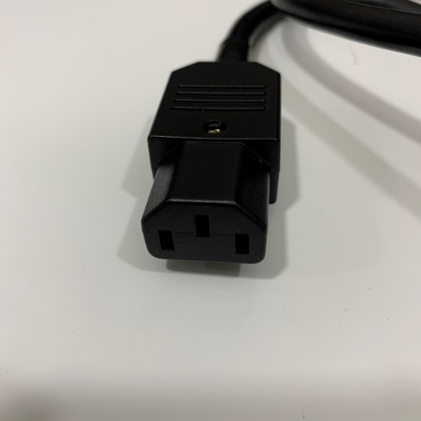 Dây Nguồn NEMA 5-15P to C13 AC Power Cord 13A 250V/125V 3x1.31mm² Length 0.5M For Bàn Kiểm Soát Nguồn Điện Trong Khu Công Nghiệp