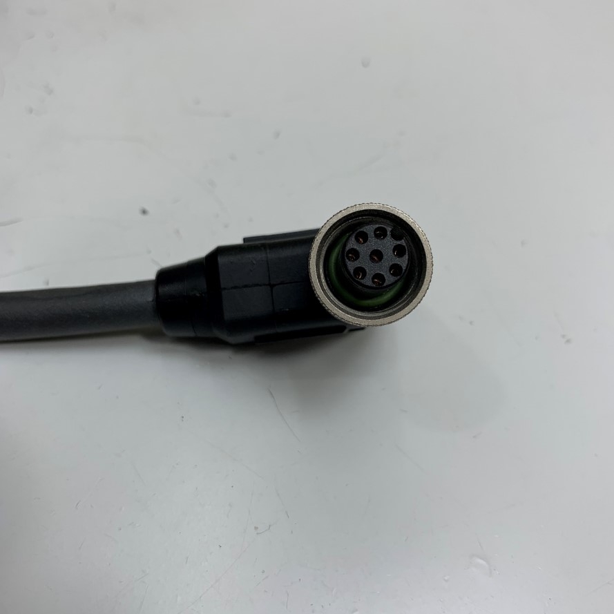 Cáp Điều Khiển SICK DOL-1208-W20MAC1 (6037727) CZ 1420 Dài 20M 66ft Connector M12 8 Pin A-Code Female 90 Degree to DB15 Male 90 Degree Black For Industrial Automation