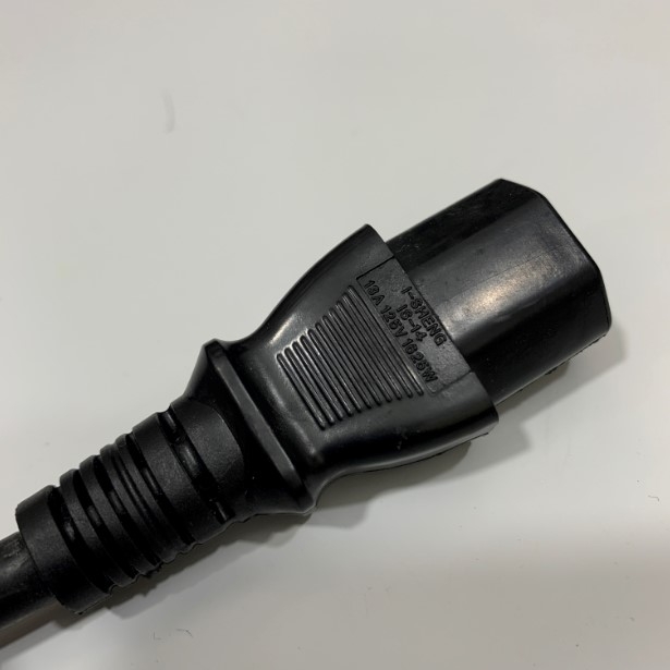 Đây Nguồn Đấu Bo Mạch Bare Wire to IEC C13 Electrical Power Cord AC DC Power Supply Extension Cable 125V/250V 13A 3x1.31mm² H05VV-F OD 8.4mm length 0.9M