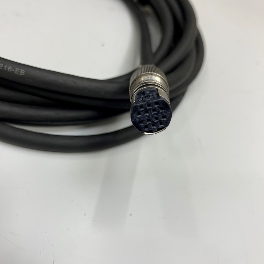 Cáp Điều Khiển Heidenhain 344228-03 Dài 3M 10ft Cable M23 12 Pin Male Heidenhain Connector 31S012 to Heidenhain 14 position female Connector 0SB014 For Heidenhain Linear Encoder, LS688 Linear Scal