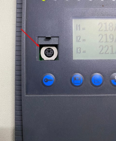 Cáp Điều Khiển Lập Trình PLC Schneider 59607 Relay Sepam series 20 Chất Lượng Cao PC Connection Cord CCA783 Cable PLC Merk Schneider BLack Length 5M