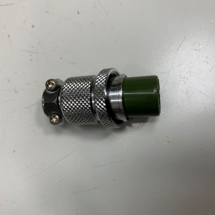 Đầu Jack Connector Sanwa 41-6590 4 Pin Female 125V 5A Silver Plated 4 Core Circular Socket Industrial