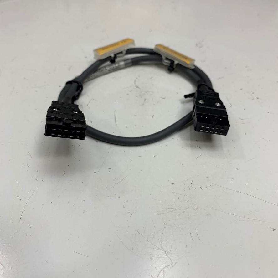 Cáp 0.5M 1.7ft Siron X210-1-500MM Cable IDC 10 Pin Female to Female Pitch 2.54mm Round Cable E148000 28AWG 80°C 30V OD 4.8mm For Servo Driver/PLC and Terminal Block Breakout Board