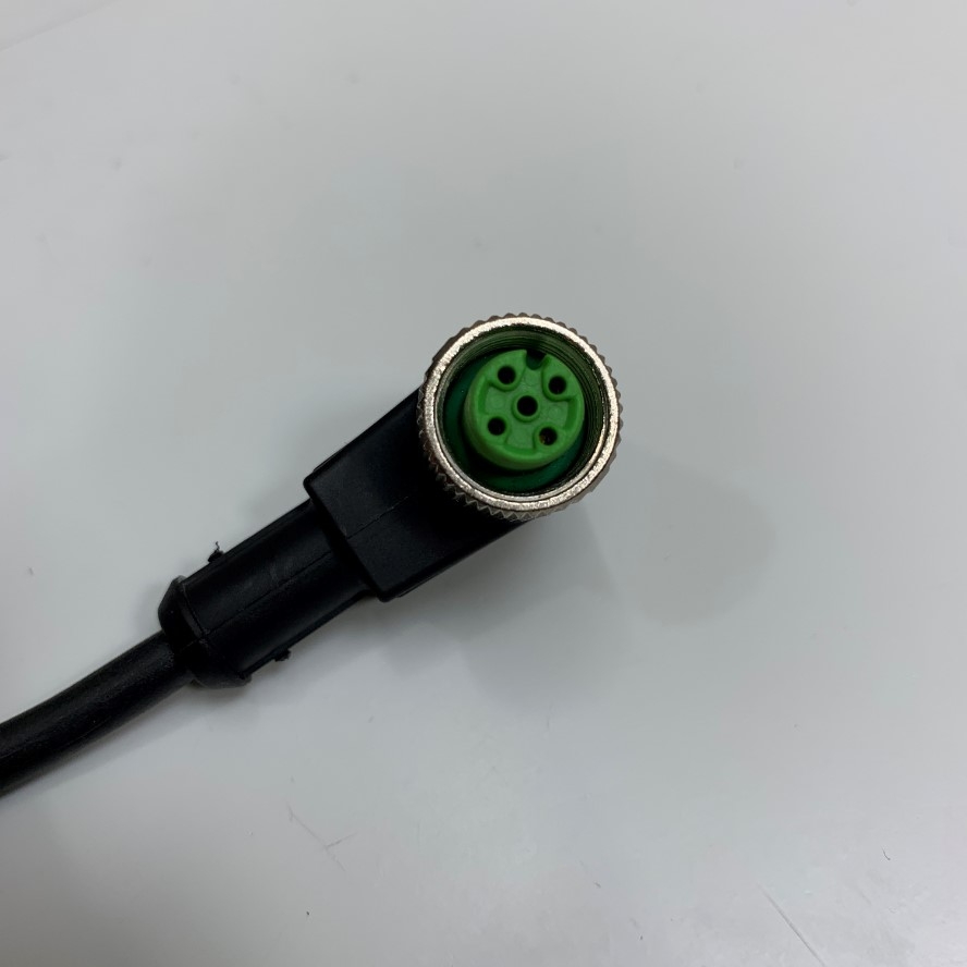 Cáp Điều Khiển Murrelektronik 7000-12341-6241000 Dài 7.8M 26ft Cable M12 4 Pin A-Code Female 90 Degree to 4 Core Bare Wire Open End For Sensor Cable