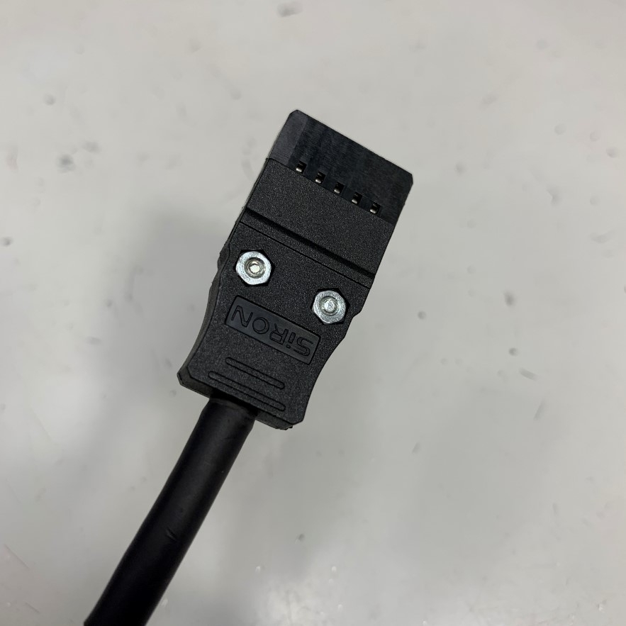 Cáp 2.4M 8ft Siron Round Cable IDC 10 Pin Female Pitch 2.54mm to 10 Core Ends Cable E14800 28AWG 80°C 30V OD Ø 5.0mm For I/O Communication CNC/PLC Cable