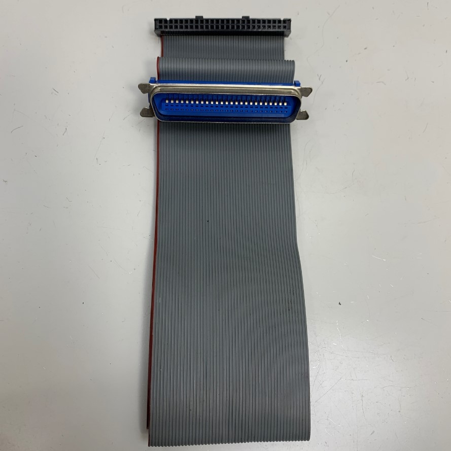 Cáp SCSI 50 Pin Male Centronics to IDC 50 Pin Female Pitch 2.54mm Connector Cable Dài 0.7M 2.3ft