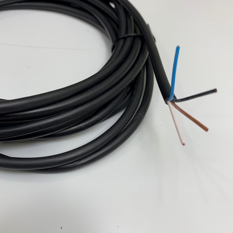 Cáp Điều Khiển Binder 77-3406-0000-50004-0500 Dài 5M 17ft Connector M8 4 Pin A-Code Female to 4 Pin Cable 4x0.34mm² Black E257058 IP67/IP69K, UL, PUR For Automation Sensors and Actuators