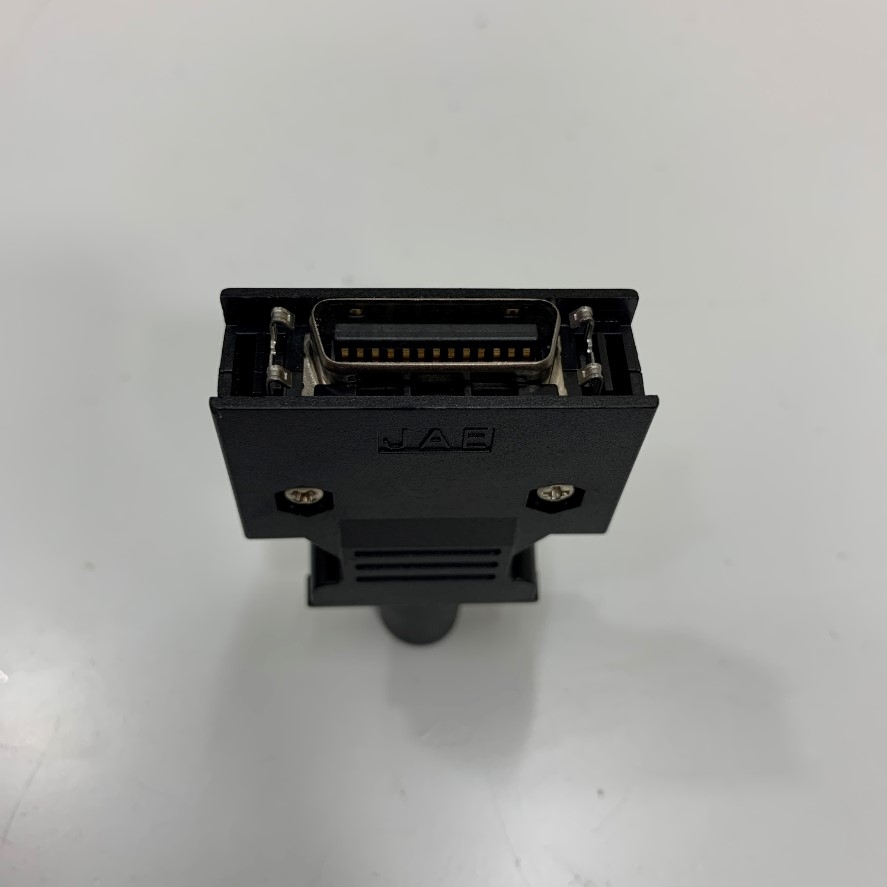 Đầu Rắc Hàn JAE MDR 26 Pin Male SCSI 26 Position Connector With Latch Clip For Servo Drive, Camera Link Industrial