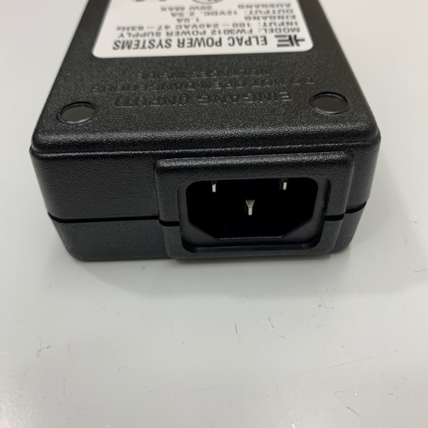 Adapter 12V 2.5A 30W ELPAC Connector Size 5.5mm x 2.1mm