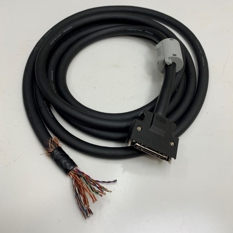 Cáp DV0P4360 Dài 5M 17ft Shielded Cable Connector MDR 50 Pin Male to 50 Core (50 x 0.2mm² OD 14mm) For Panasonic A6 Series Servo Driver CN X4 50P Terminal with Control Cable