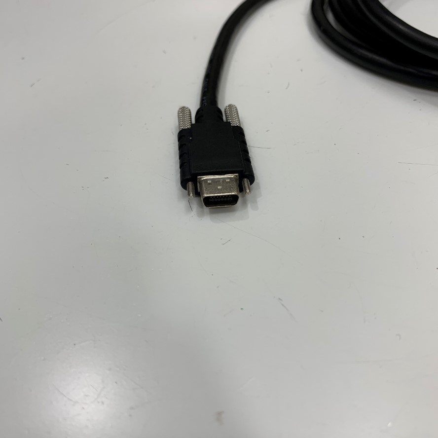 Cáp HDR-E14MSG1 Cable HDR 14 Pin Male to DB9 Male RS232/RS422/RS485 Communication Dài 1.5M For CN3 Connector Yaskawa Driver Servo, Fanuc 14 Robot