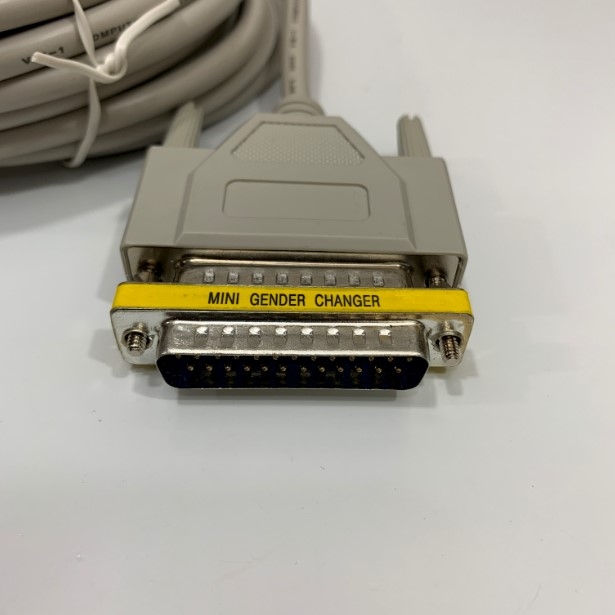 Cáp X-Laser ILDA Laser Cable DB25 Male to Female Dài 10M + Changer DB25 Male to Male For Laser Control Bar Vũ Trường 3D Và Mô Hình Điều Khiển Đèn Giao Thông Trong Trường Học