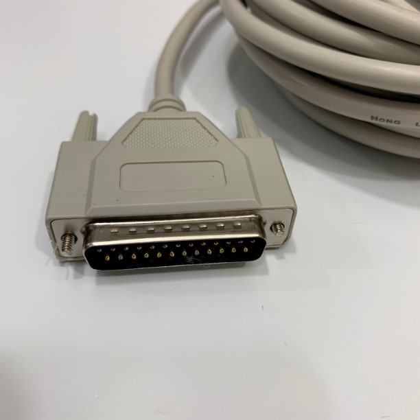 Cáp X-Laser ILDA Laser Cable DB25 Male to Female Dài 10M + Changer DB25 Male to Male For Laser Control Bar Vũ Trường 3D Và Mô Hình Điều Khiển Đèn Giao Thông Trong Trường Học