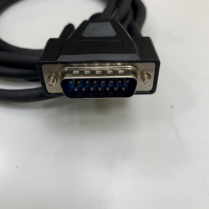 Cáp Điều Khiển Cisco CAB-E1-PRI 72-1225-01 E1 ISDN PRI DB15Male to RJ45 Male Cable Dài 3M 10ft For Cisco 7500 series, 7000 series, Cisco 4000 series, Cisco 3600 series, and Cisco access server systems