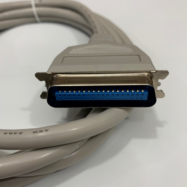 Cáp Điều Khiển Robot MUSASHI ENGINEERING SHOTMASTER 300-3A Với Musashi Teach Pendant Part Centronics 36 Pin M/M Cable 3M