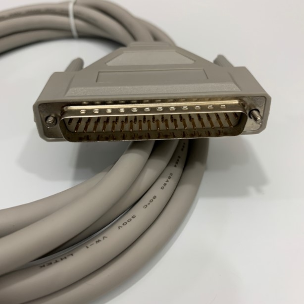 Cáp Kết Nối PCL-10137H-2E Connector DB37 37 Pin Male to Male Cable 2M 6.5ft For Card Công Nghiệp Advantech PCIE-1884-AE, Card Công Nghiệp Contec PIO-16/16L(PCI)H