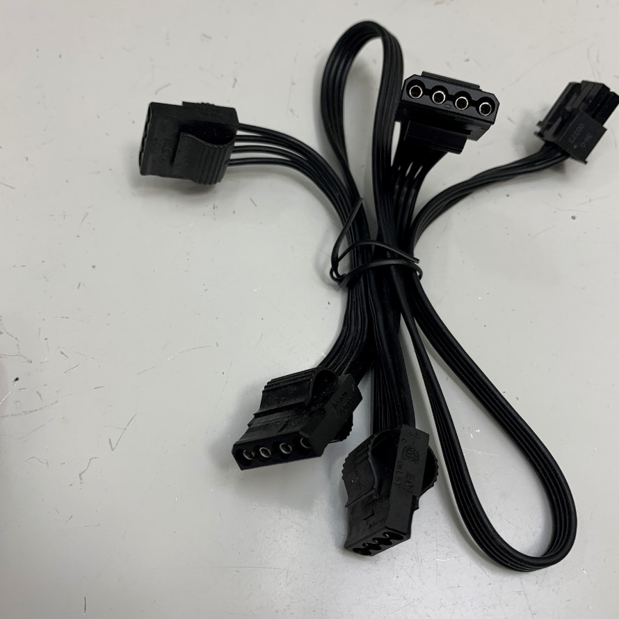 Dây Nguồn Dài 75Cm Power Cable Corsair 34-0 00373 6 Pin to 4 Molex ATA