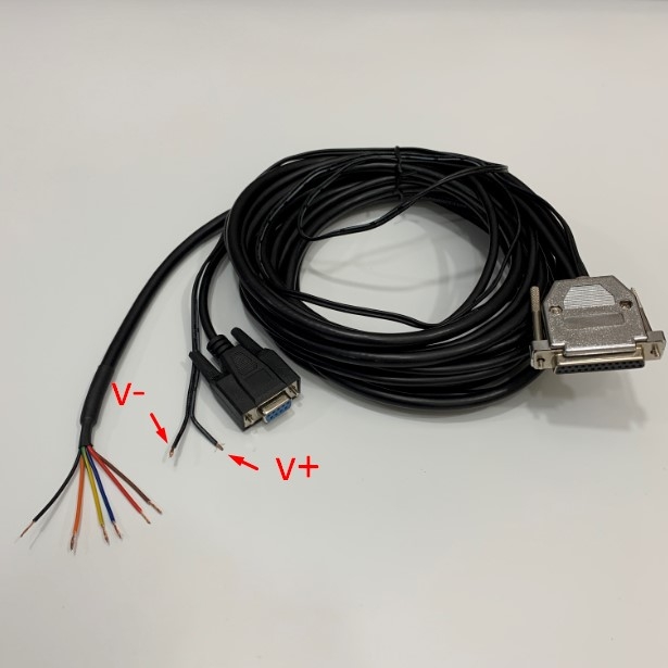 Cáp Máy Quét Mã Vạch RS232 Replace T Serial Cable with Trigger Output For Datalogic Matrix210N 300N DS2100N Dài 3M