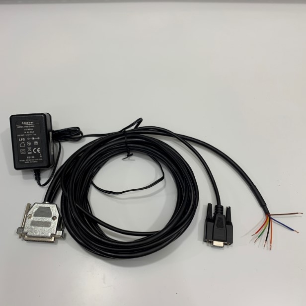 Bộ Cáp Và Sạc Máy Quét Mã Vạch RS232 Replace T Serial Cable with Trigger Output For Datalogic Matrix210N 300N DS2100N Dài 3M