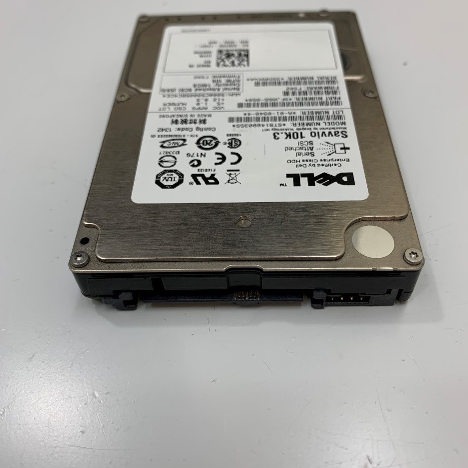 Ổ Cứng Máy Chủ Dell ST9146803SS 146GB 10K.3 6.0Gbps SFF Serial SCSI / SAS Hard Drive Hàng Đã Qua Sử Dụng