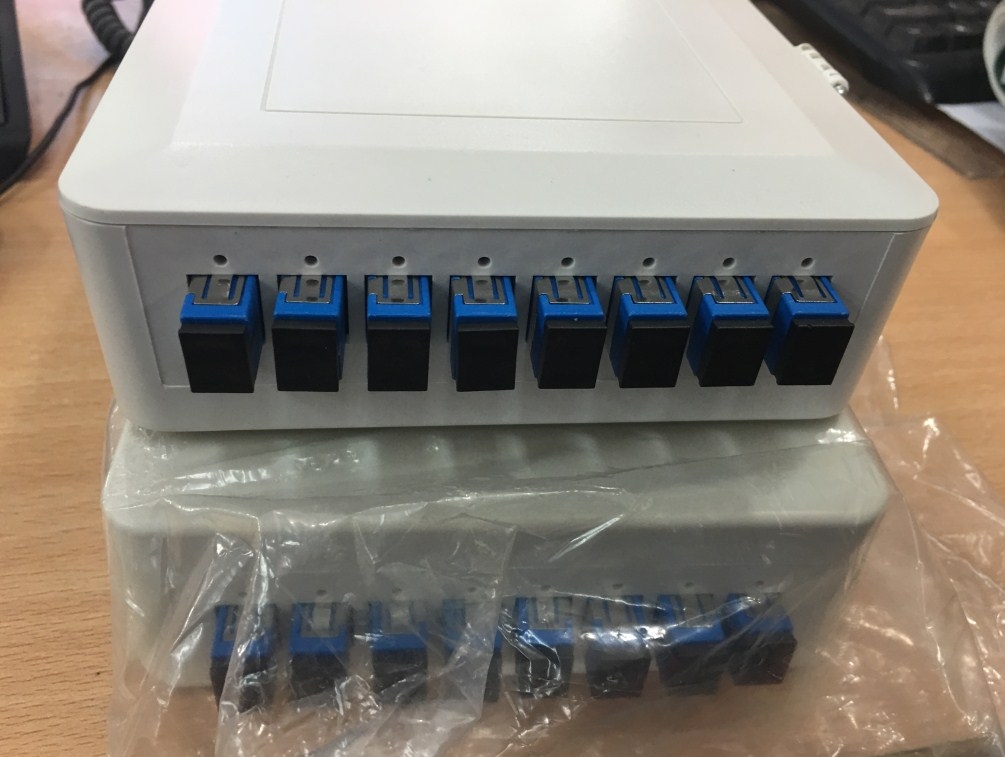 Hộp Phối Quang Indoor Fiber Optic Distribution 8 Ports SC Box ODF