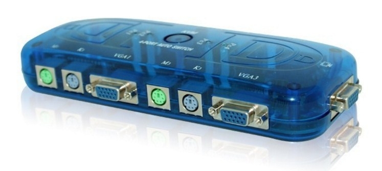 Cáp Điều Khiển LANBE KVM Switch Cable 3 in 1 PS2 Keyboar Mouse and VGA Male to Male For KVM Switch Smart View Pro or KVM Switch Length 1.8M