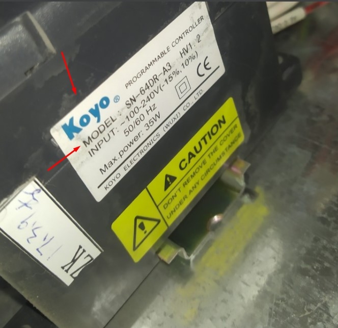 Cáp Lập Trình EA-2CBL Communication Cable RJ12 6 Pin to D-Sub 15 Pin Male 1.8M For KOYO HMI EA7E-TW7CL-C Với KOYO PLC SN-640DR-A3