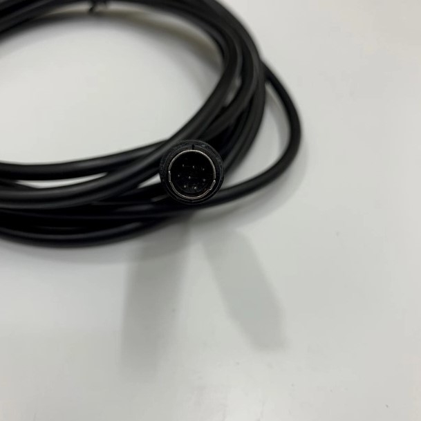 Cáp Lập Trình FC4A-KC4CA Cable Dài 3M For HMI Samkoon SK Series Với PLC Macro Smart FC4A/FC5A MD8M Cable RS232 Mini Din 8 Pin to DB9 Female Có Chống Nhiễu Shielded