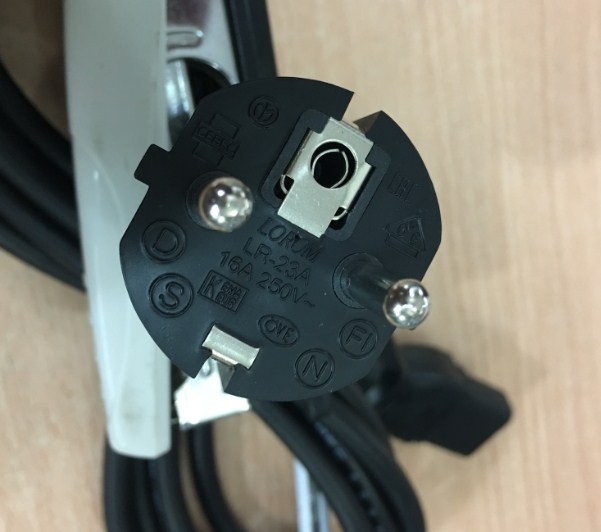 Dây Nguồn Máy Chủ HP DELL LENOVO Server AC Power Cord Schuko CEE7 Euro Plug to IEC320 C13 Cisco LOROM LR-23A LR-03B 16A 10A 250V 18AWG 3x1.0mm Length 2.5M