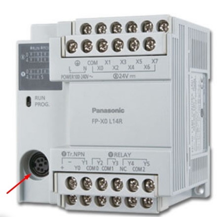 Cáp Lập Trình HMI Samkoon SK Series Với PLC Matsushita FP Series Terminal is MD5M Connection Cable RS232 Mini Din 5 Pin to DB9 Female Dài 1.8M Có Chống Nhiễu Shielded