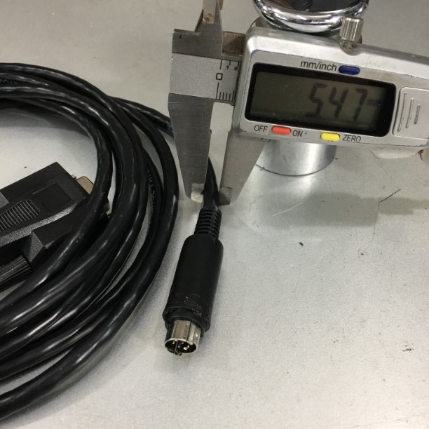 Cáp Điều Khiển Panasonic NAiS ANM81103 Cable RS232 Mini Din 8 Pin Male to DB9 Female 3M For Panasonic NAiS AX40 A100 Machine MICRO-IMAGECHECKER Với Máy Tính Control Systems & PLC