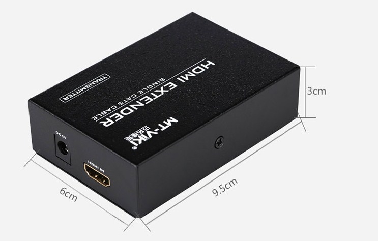 Bộ Chuyển Tín Hiệu HDMI Qua Cáp Mạng MT-VIKI MT-ED06 EXTENDER 100M