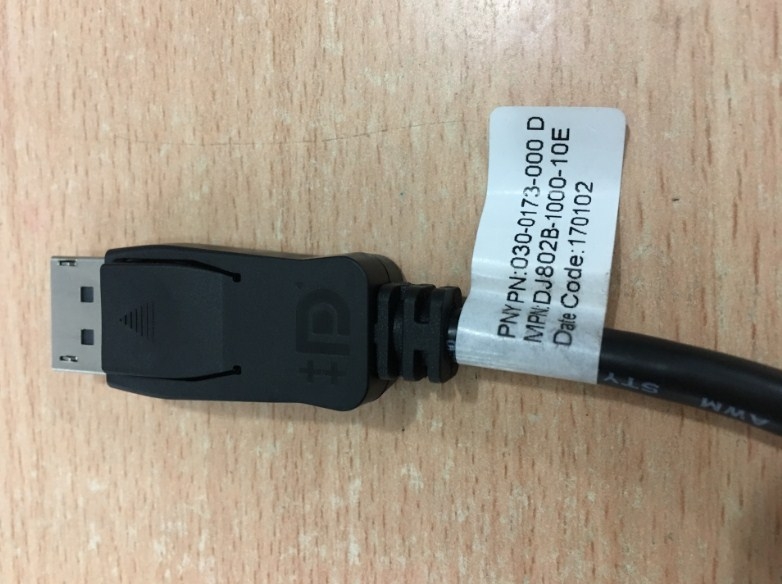 Cáp Chuyển Đổi Chính Hãng Original NVIDIA DisplayPort to DVI-D Adapter  1920 x 1200 CABLE PNY 030-0173-000 Length 20Cm