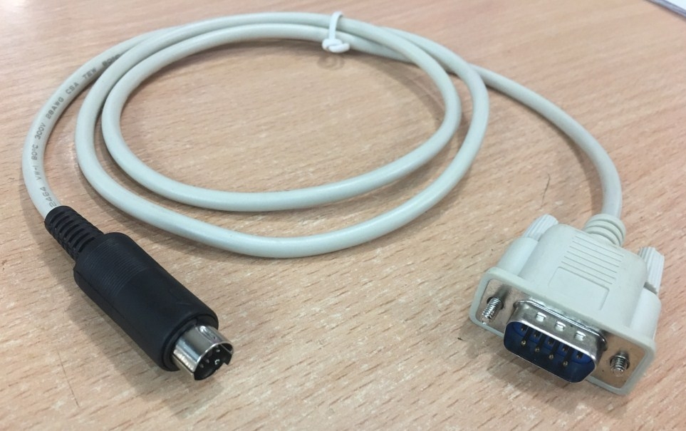 Cáp Kết Nối VISCA PTZ Camera Cascade Control Cable Series RS232 6 Pin Mini DIN PS2 Male to 8 Series RS232 Male Length 0.5M