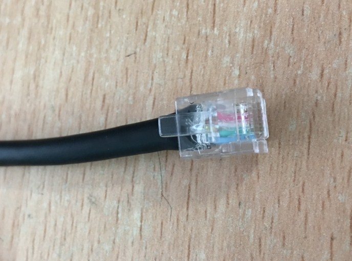 Cáp Kết Nối EA-3CBL RS232C DB15 15Pin D-SUB Male to RJ12 6P6C Male For C-more HMI Touch Panel và PLC DL05 DL06 DL105 DL205 DL350 DL450 H2-WINPLC PLC Dài 1.8M