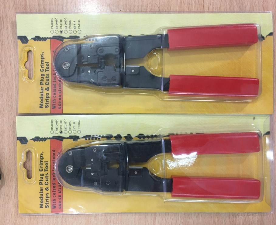 Kìm Mạng Modular Crimping Tool For RJ48 RJ50 10Pin HT-210C