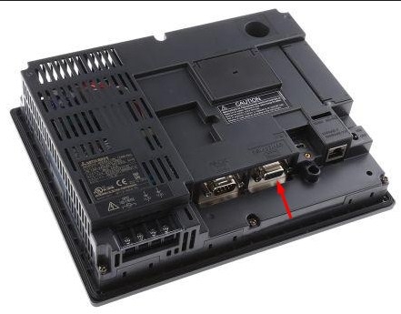 Cáp Lâp Trình GT01-C100R4-8P Mini Din 8 Pin to DB9 Male Communication RS422 Cable 3M For HMI GT11 GT15 Series Mitsubishi Với PLC Mitsubishi FX Series