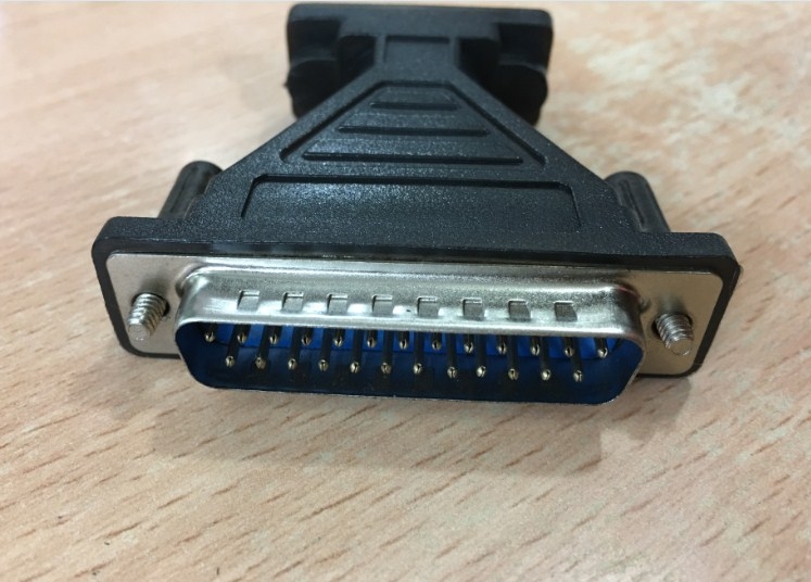 Rắc Chuyển Đổi RS232 DB9 Female to DB25 Male Converter