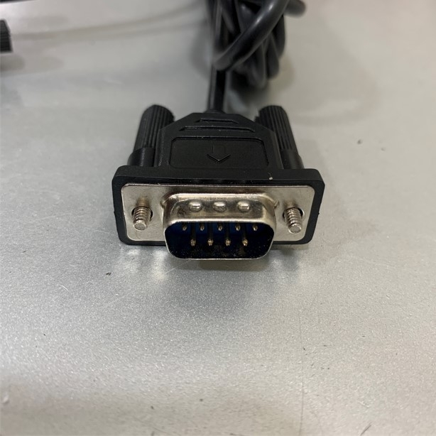 Cáp Kết Nối Điều Khiển RS232C Cable SURUGA SEIKI D100-R9-2 Serial DB9 Male to Female Black Length 2M