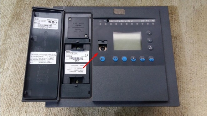 Cáp Điều Khiển Lập Trình PLC Schneider 59607 Relay Sepam series 20 Chất Lượng Cao PC Connection Cord CCA783 Cable PLC Merk Schneider BLack Length 5M
