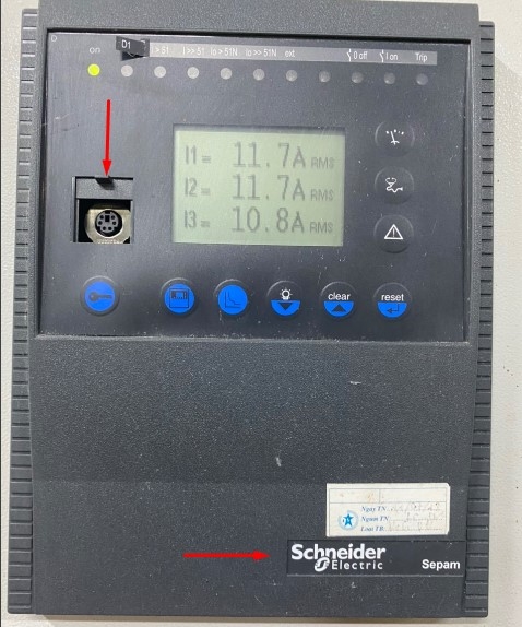 Cáp Điều Khiển Lập Trình PLC Schneider 59607 Relay Sepam series 20 Chất Lượng Cao PC Connection Cord CCA783 Cable PLC Merk Schneider BLack Length 5M