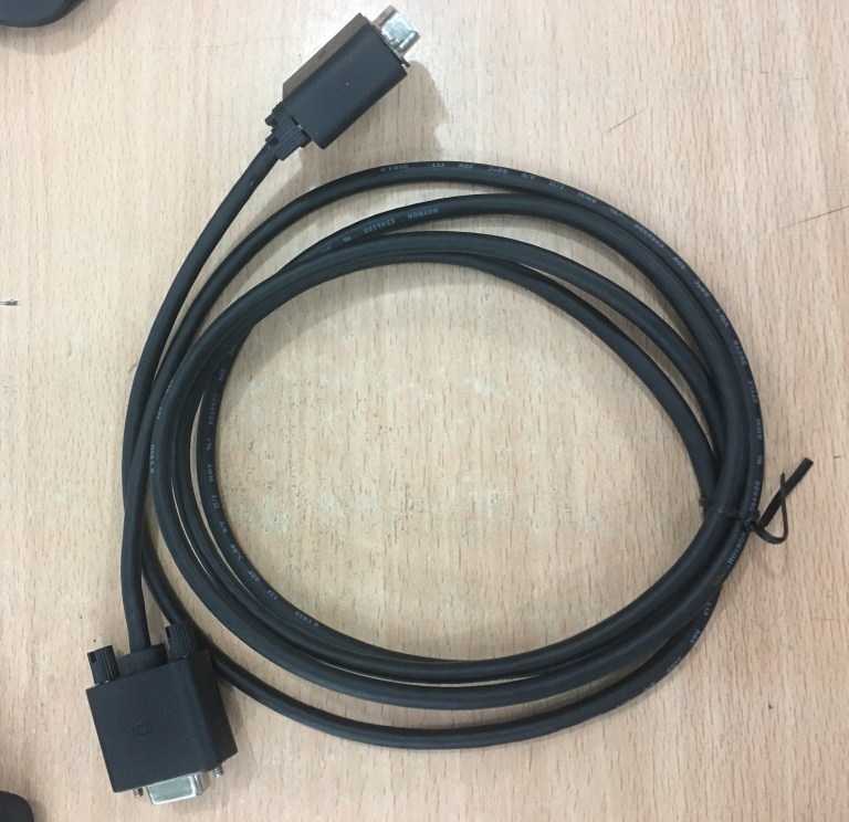 Cáp Điều Khiển UPS Eaton Sola-330 UPS RS232 Serial DB9 Male to DB9 Female Black Length 1.8M