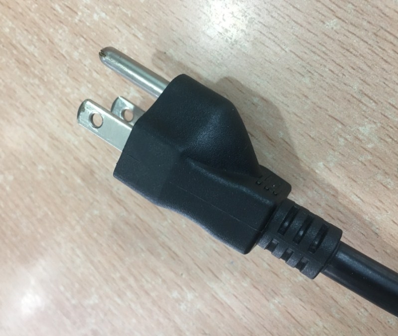 Dây Nguồn VOLEX PS204 V1625 NEMA 5-15P to C13 AC Power Cord 10A 125V 3X0.824mm² 18AWG Length 2.5M