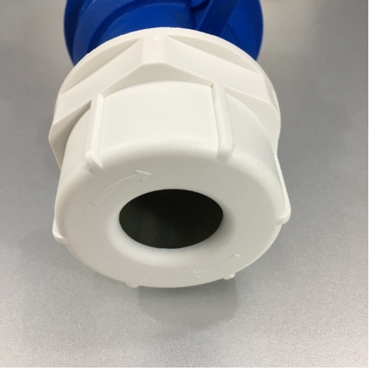 Ổ Cắm Công Nghiệp MPE IP44 2P+E IEC309-2 6H 250V 32A MPN-023 Induatrial Connector Blue