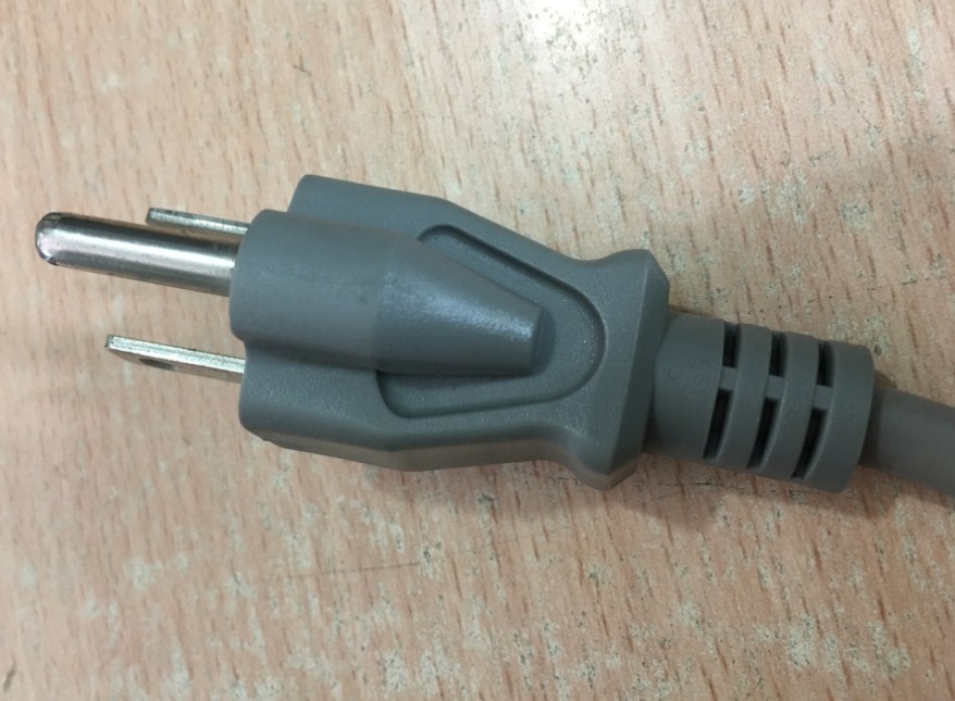 Dây Nguồn Volex M744 V1625 7A NEMA 5-15P to C13 AC Power Cord 7A 125V 3X0.75mm 18AWG Grey Length 1.8M