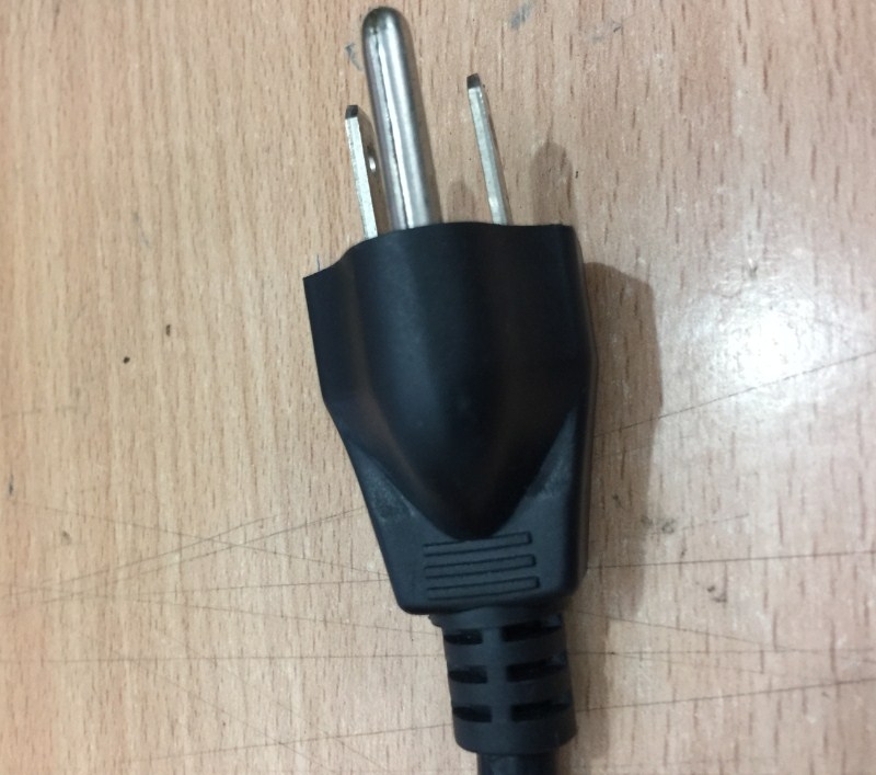 Dây Nguồn VOLEX IEC320 BS4491 PS204B E62405SP NEMA 5-15P to C13 AC Power Cord 10A 250V 3x1.0mm Length 1.8M