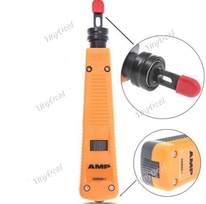 Tool Nhấn Mạng Durable AMP Network RJ45 RJ11 Wire Cut